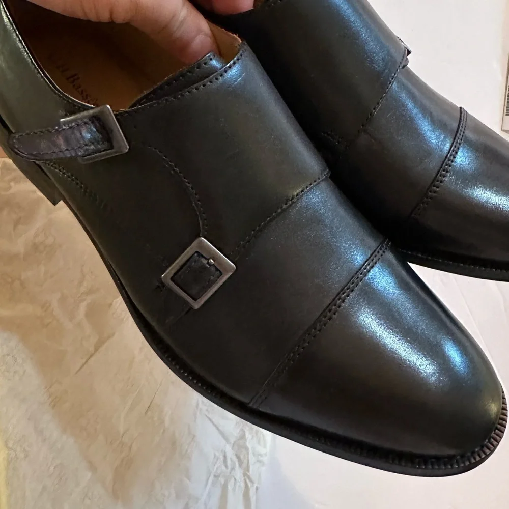 GH Bass Julian Double Monk Strap Dress Shoe